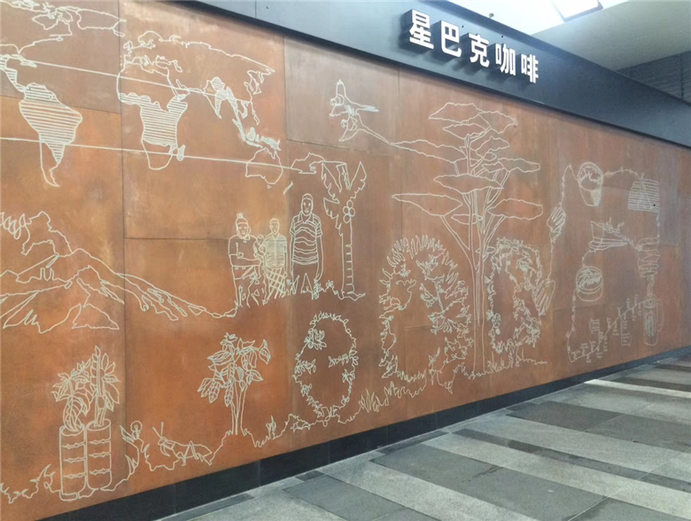南京耐候钢幕墙